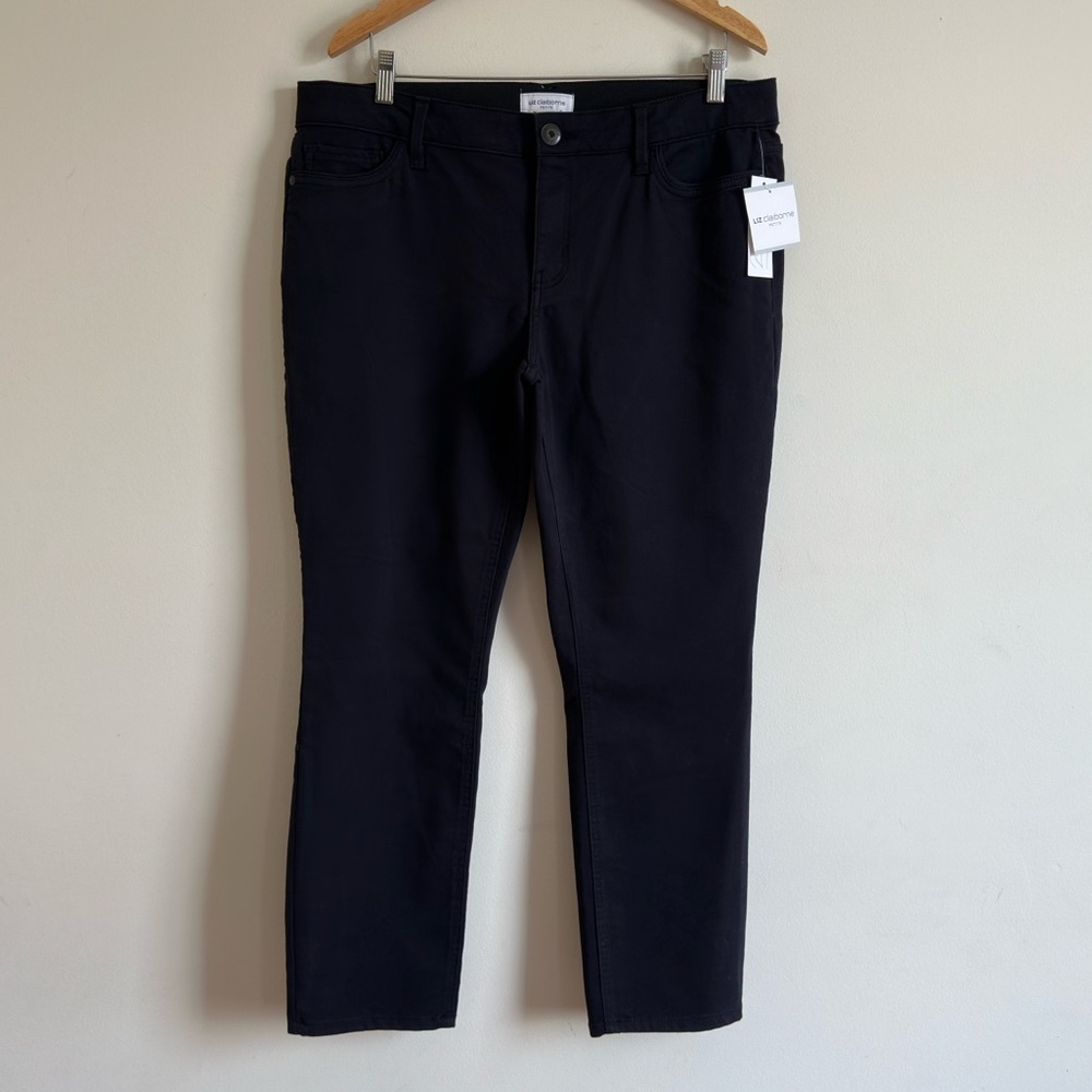 Liz Claiborne || Petite Black skinny jeans size 16P